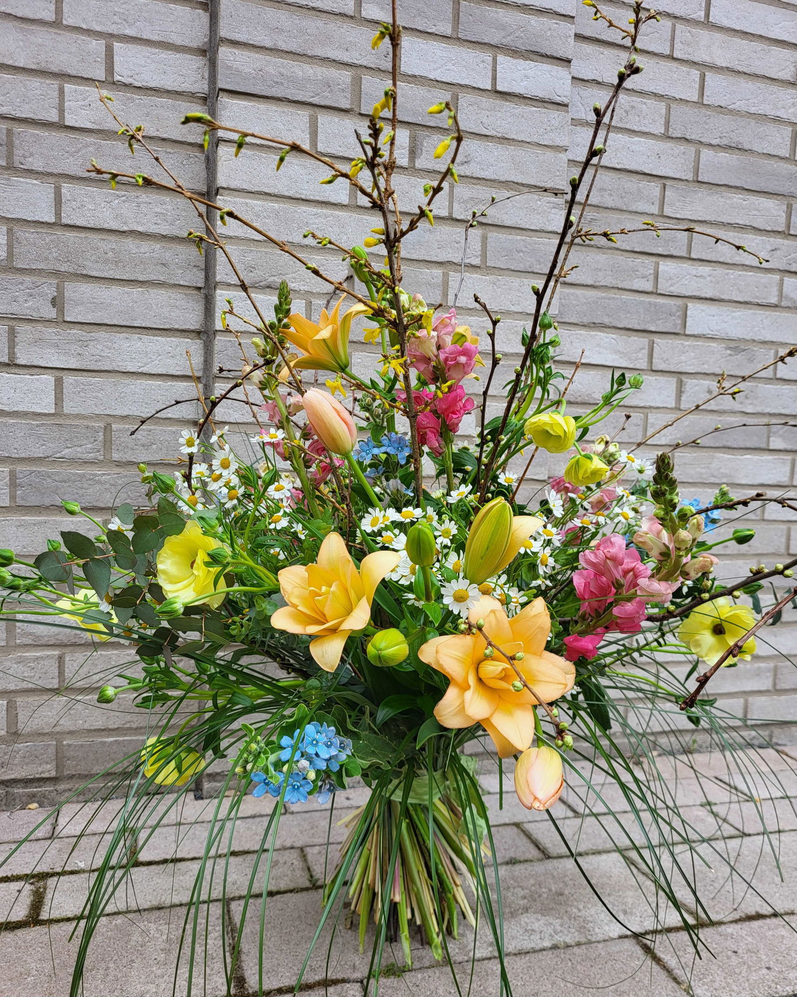 Individuell gestaltetes Blumenarrangement für das Abo-Modell Individuell