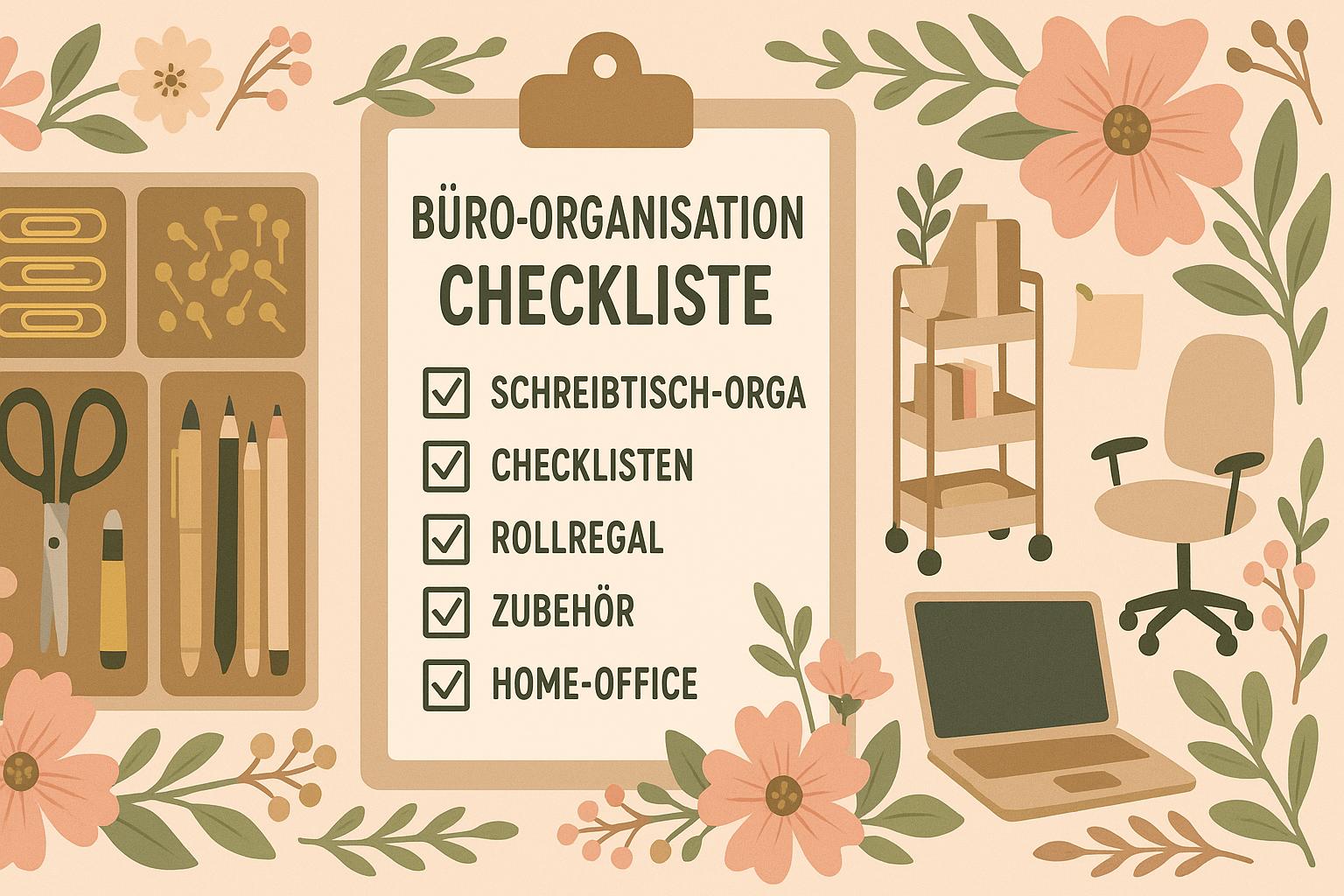 Bild zum Blogbeitrag: Die ultimative Checkliste für die Büro-Organisation in Leipzig: 5 Tipps, die sofort wirken